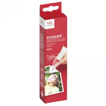 WALTHER FK050T fotoklæber tube 50 ml - syrefri, opløsningsmiddelfri dispersionsklæber til fotos, papir, karton, kunsttryk