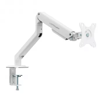 LC-Power Monitorarm 32 inch hvid FLEXX 9kg