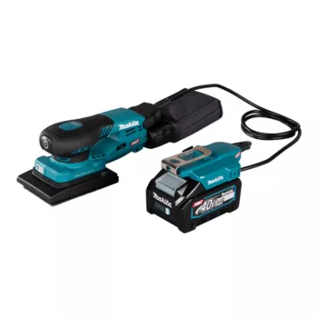 Makita BO005CGZ akku-ekscentersliber uden batteri og lader 40 V 80 x 130 mm