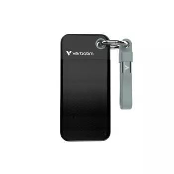 Verbatim Pocket SSD 128GB sort/grå USB 3.2 Gen 2 eksternt solid-state-drev