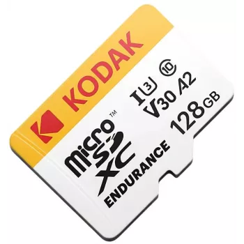 Kodak mSD UHS-I U3 A2 Endurance 128GB microSDXC-hukommelseskort