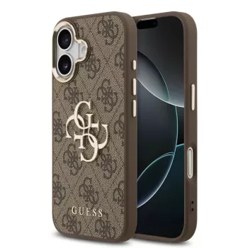 GUESS hard cover 4G Metal Logo brun til Apple iPhone 17