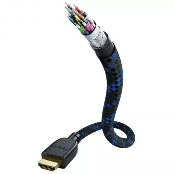 IN-AKUSTIK Premium II HDMI 2.1 48G Ultra High Speed-kabel med Ethernet 3 m
