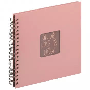 Walther Fun Peach Fuzz 26x25 fotoalbum med 40 sider SA-108-PF