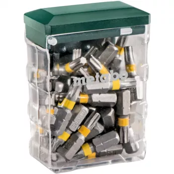 Metabo Bit-Box TX25 Security Torx bitsæt, 25 dele (24 bits + 1 bitholder)