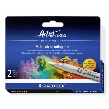 STAEDTLER Multi Ink Blending Pen 2-pak farveløs