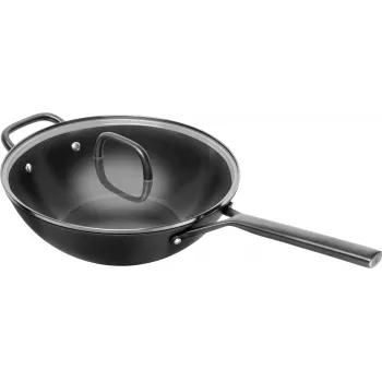 ZWILLING Milano wok med glaslåg 30 cm, sort