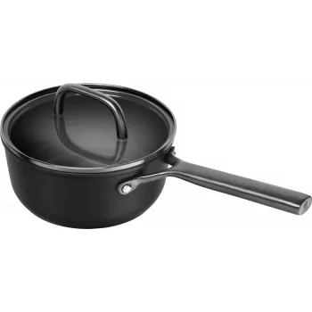 ZWILLING Milano kasserolle med glaslåg 18 cm, sort (1035051)