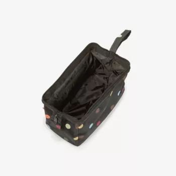 Reisenthel WC7009 Travel Cosmetic Dots toilettaske - flerfarvet polyester med lynlås, 3 lommer