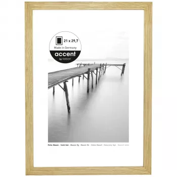 Nielsen Scandic 6721006 billedramme A4, 21 x 29,7 cm, træ, eg