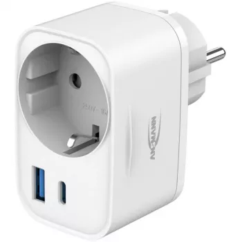 ANSMANN USB-lader HS220 20W USB-C Power Delivery 3.0 hvid