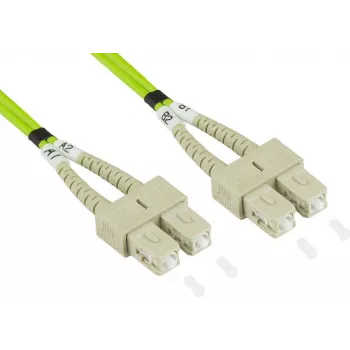 GoodConnections LW-802SC5 fiberpatchkabel 2 m LSZH OM5 SC/SC duplex grøn