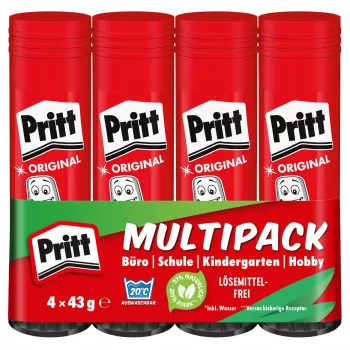 Pritt limstifter multipak 4 x 43g 9H PK8MP