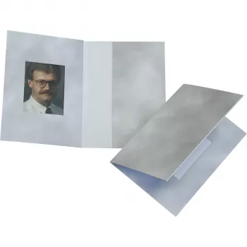 DAIBER 1141 pasfoto-mappe, grå, 31x42 mm, 100 stk.