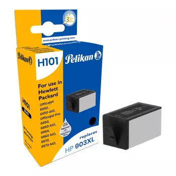 Pelikan patron H101 T6M15AE HP903XL sort genfremstillet