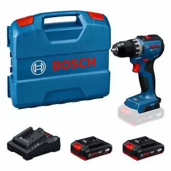 Bosch GSR 18V-52 akku-bore-/skruemaskine 2 x 2,0 Ah batterier L-BOXX