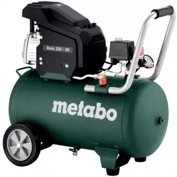 Metabo Basic 250-50 kompressor 230V 50L 8bar 110L/min oliesmurt