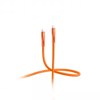 SHIVERPEAKS Flexline USB-C-kabel USB 3.2 240W orange - kabel - digital/data