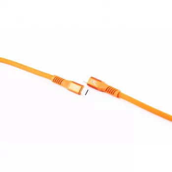 SHIVERPEAKS Flexline USB-C-kabel USB 3.2 240W orange - kabel - digital/data