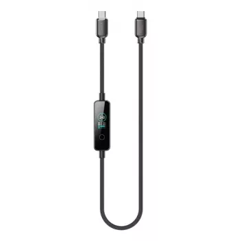 4smarts ScreenCord 240W USB-C til USB-C-kabel 1,2m sort