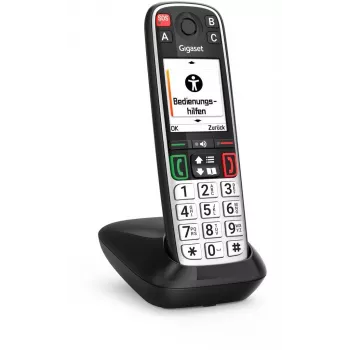 Gigaset EASY 500 trådløs telefon sort/sølv