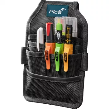 PICA-MARKER Pica Master Belt – tungt marker-hylstersystem, sort/rød