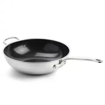 GreenPan Premiere Wok 30 cm Rustfrit stål