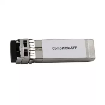 FS.COM Cisco GLC-GE-100FX-kompatibelt SFP-transceivermodul med DOM - 100BASE-FX SFP SGMII 1310nm 2km DOM LC MMF til Gigabit Ethernet SFP-porte