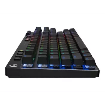 Logitech G PRO X TKL Wireless gaming-tastatur - tenkeyless - LIGHTSPEED & Bluetooth - AZERTY - fransk layout - GX Tactile-switches - hvid