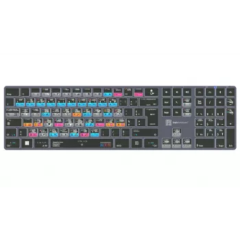 Logickeyboard Adobe Graphic Designer Titan FR PC baggrundsbelyst tastatur (fransk AZERTY)
