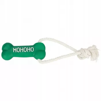 Paka Zwierzaka tovlegetøj med knogle HOHOHO 13 cm