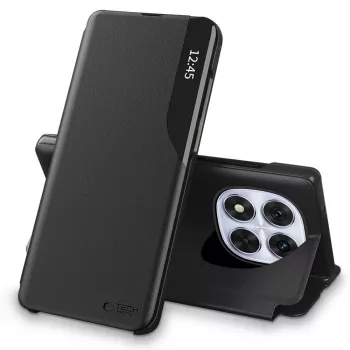 TECH-PROTECT Smart View booklet cover til Xiaomi Redmi Note 14 Pro 5G / Poco X7 5G - sort
