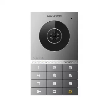 Hikvision DS-KV7023EY-IME2 video-dørstation, 2 MP, PoE, IP65, IK08, Mifare