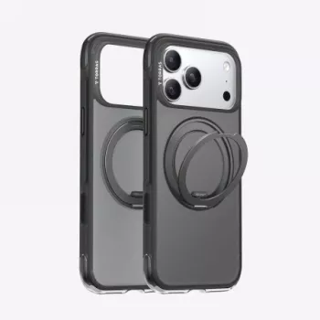 TORRAS O3 Air Case for iPhone 17 Pro with MagSafe (Obsidian Black)