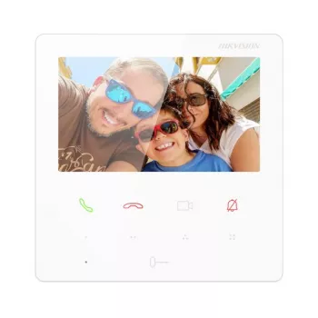 Hikvision DS-KH6110-WE1/White video-dørtelefonmonitor