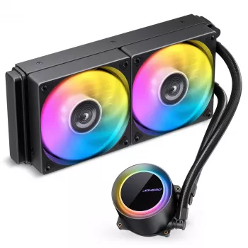 Jonsbo TG-240 all-in-one væskekøler ARGB - 240mm sort