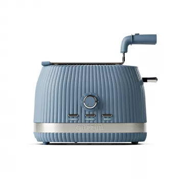 Guzzini Sous Chef toaster med klapbare tænger til 2 skiver, marineblå