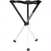 Walkstool Comfort 65 XXL klapstol - sort - gummifødder - 850 g - 65 cm - 45 cm