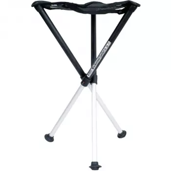 Walkstool Comfort 65 XXL klapstol - sort - gummifødder - 850 g - 65 cm - 45 cm
