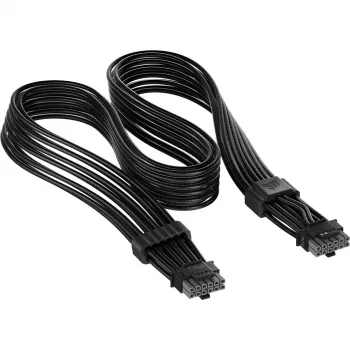 Corsair ThermalProtect Universal PCIe 5.1 600W 12V-strømkabel - sort