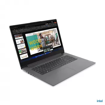 Lenovo V17 G4 IRU 17,3 inch Intel Core i5-13420H 8GB RAM 512GB SSD FHD Windows 11 Pro Bærbar PC Arctic Grey