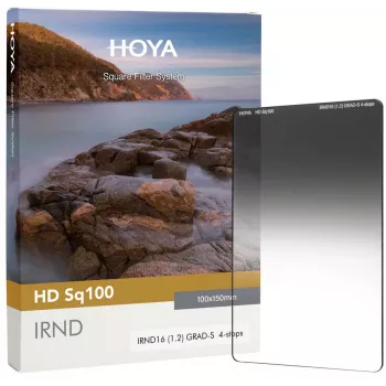 Hoya HD Square IRND16 gradueret neutralt gråfilter 100x100mm