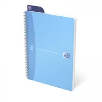 Oxford Office Essentials A5 linjeret notesbog - 90 g/m² - 180 sider - mat finish - forskellige farver