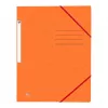 Oxford TOP FILE+ elastikmappe A4 orange - kontorartikler