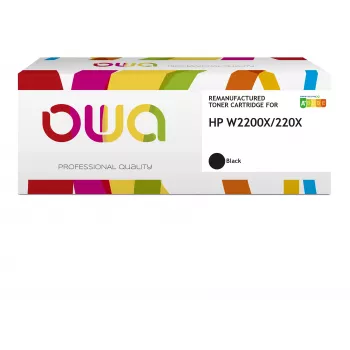 Armor OWA toner kompatibel med HP W2200X 220X sort 7500 sider - kompatibel - tonerkassette