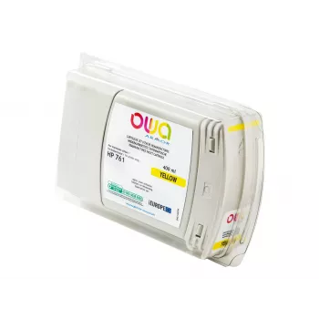 Armor OWA - 400 ml - gul - kompatibel - genfremstillet - blækpatron (alternativ til: HP 761)