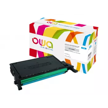 Armor OWA cyan genfremstillet tonerkassette kompatibel med Samsung CLT-C5082L (4000 sider)