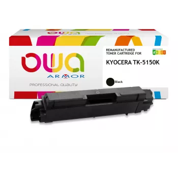 ARMOR OWA toner kompatibel med Kyocera TK-5150K sort (12 000 sider)