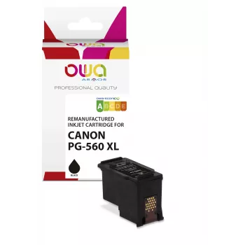 ARMOR OWA kompatibel blækpatron til Canon PG-560XL / N560XL sort (750 sider) (K20841OW)