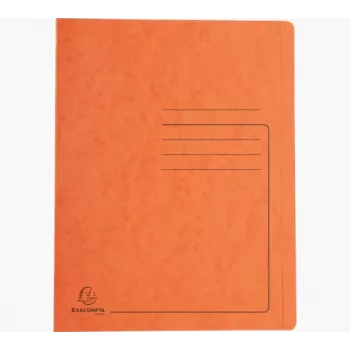 Exacompta hurtigbind A4 orange Colorspan karton 355 g/m² fleksible metalringe
